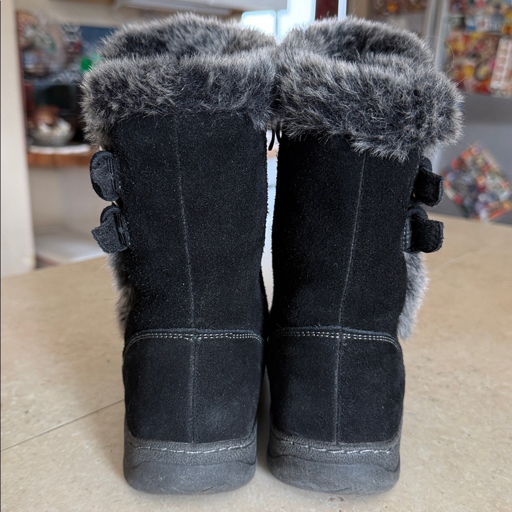 Spring Step suede fur booties - Picture 6 of 8
